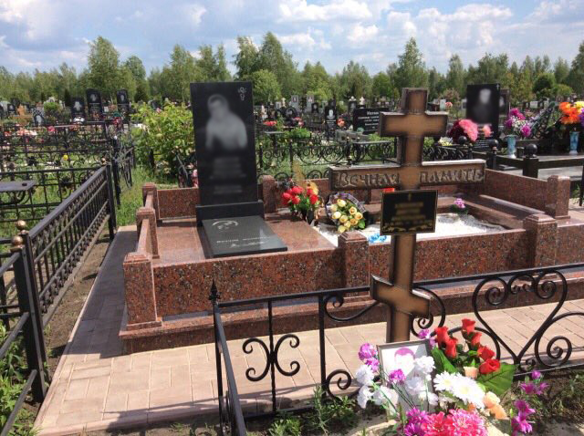 Наши работы, Памятники на могилу