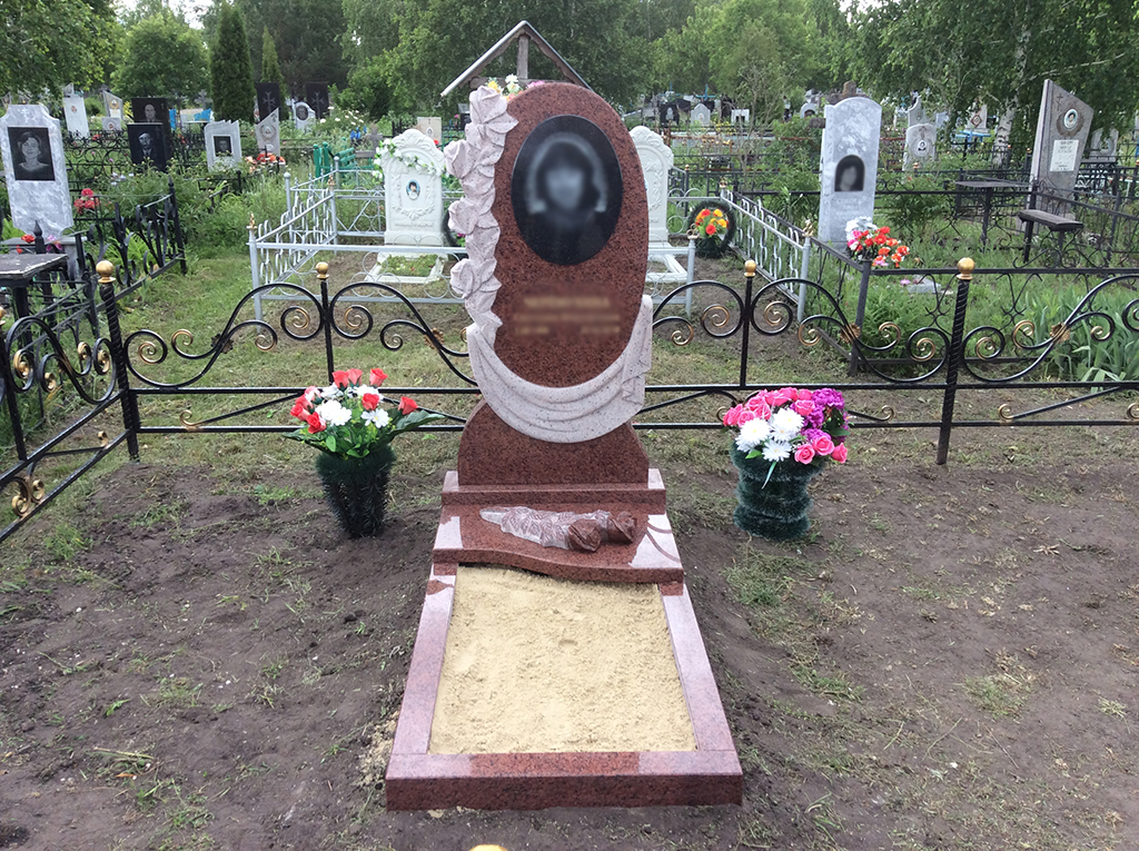 Наши работы, Памятники на могилу