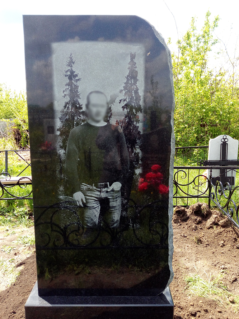 Наши работы, Памятники на могилу