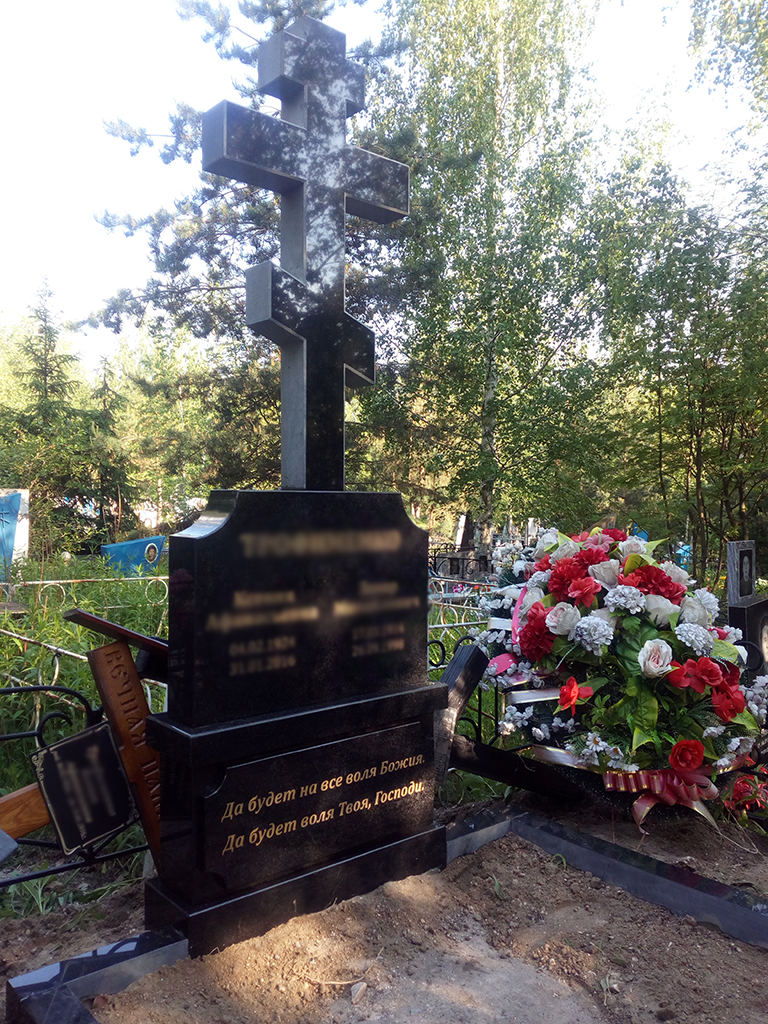 Наши работы, Памятники на могилу